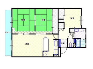 新発田ファミリーコーポの物件間取画像